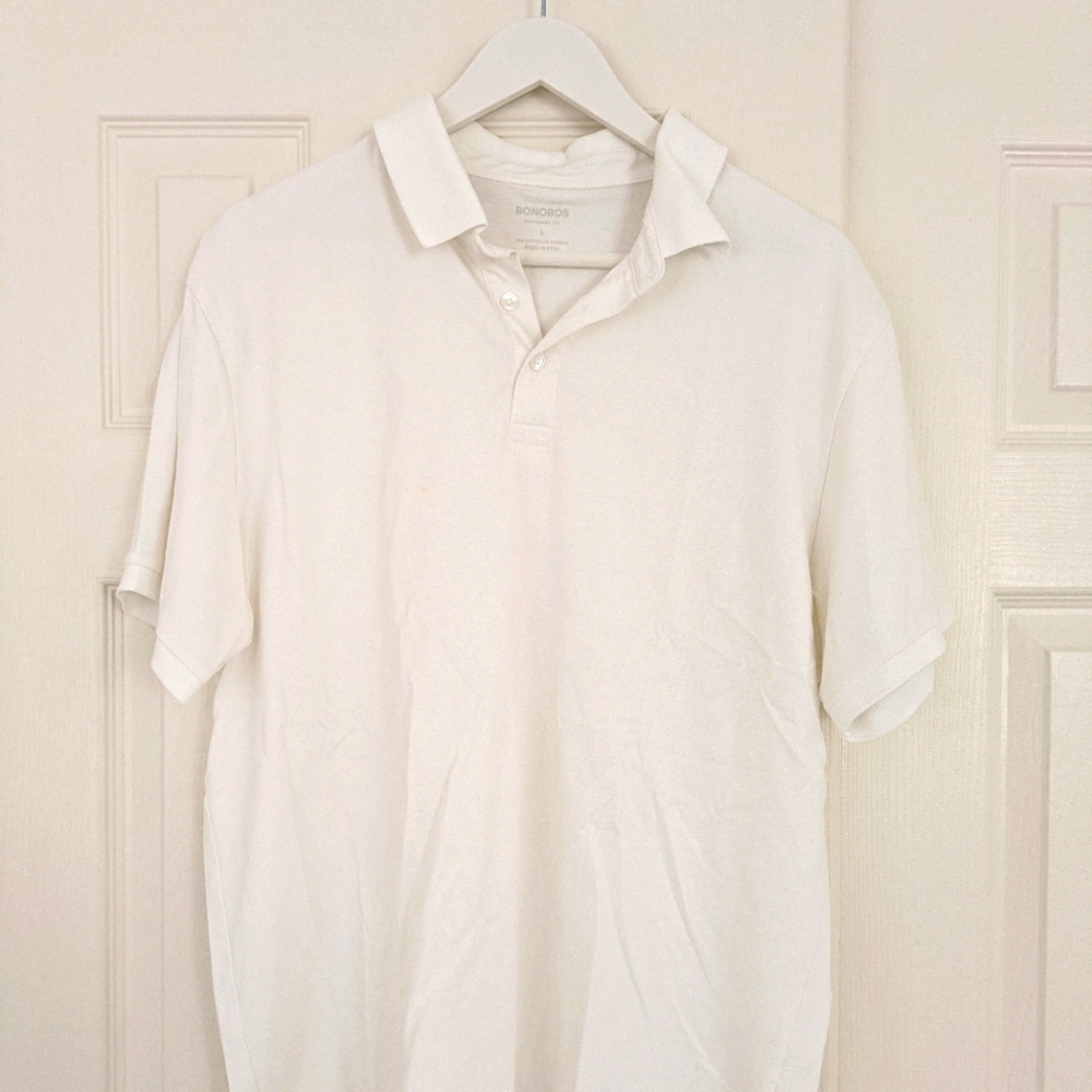 Bonobos White Polo
